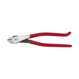 Klein Tools D248-9ST Diag-Cutting Pliers,Hi-Leverage for Rebar, Angled Head, 9" (Long Handle )