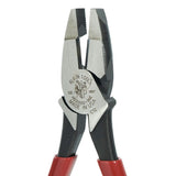 Klein HD2000-9NE 9" Heavy-Duty Lineman’s Pliers, Thicker-Dipped Handle