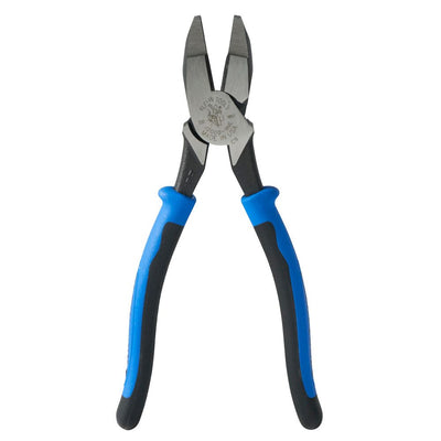 Klein Tools J2000-9NE Journeyman 2000 Series Side-Cutting Pliers, Hi-Leverage NE. (Light Blue/Black)