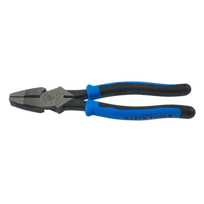 Klein Tools J2000-9NE Journeyman 2000 Series Side-Cutting Pliers, Hi-Leverage NE. (Light Blue/Black)