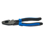 Klein Tools J2000-9NE Journeyman 2000 Series Side-Cutting Pliers, Hi-Leverage NE. (Light Blue/Black)