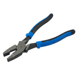 Klein Tools J2000-9NE Journeyman 2000 Series Side-Cutting Pliers, Hi-Leverage NE. (Light Blue/Black)