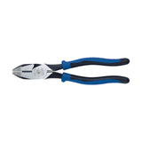 Klein Tools J2000-9NE Journeyman 2000 Series Side-Cutting Pliers, Hi-Leverage NE. (Light Blue/Black)